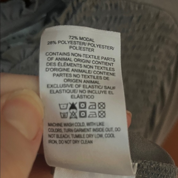 Lucky Brand Women's Soft Gray Blouse - Picture 6 of 6